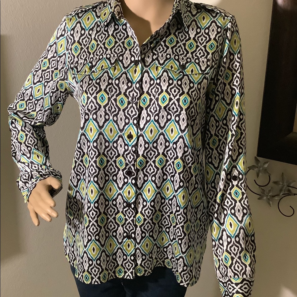 JONES NEW YORK stretch women top PS size